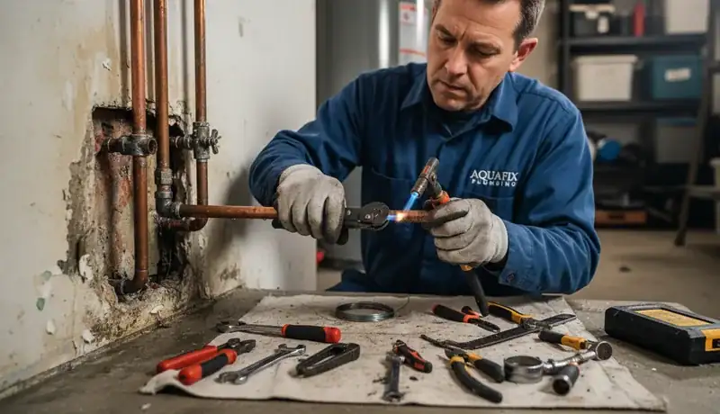 Burst Pipe Repair in Roseville, CA