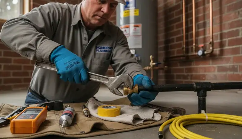 Gas Line Repair in Roseville, CA
